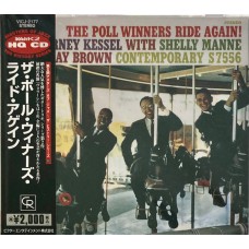 POLL WINNERS Ride Again! (Contemporary Records – VICJ-2177) Japan 1996 CD (Jazz)